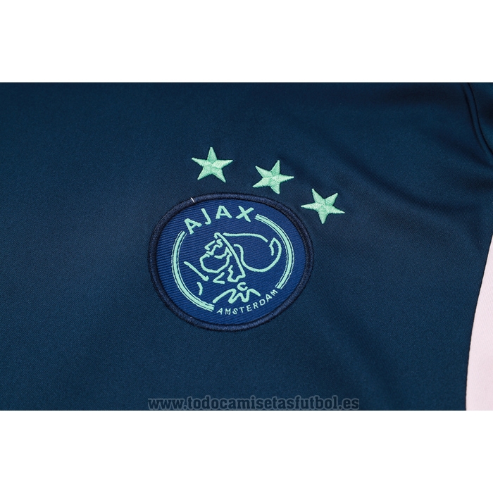 Chandal del Ajax Manga Corta 2023-2024 Azul - Pantalon Corto